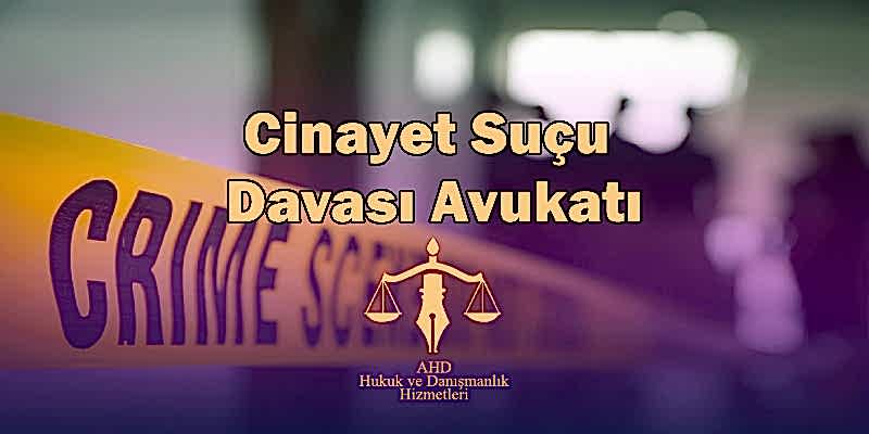 Cinayet suçu davası avukatı